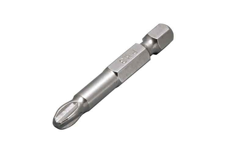 Stainless Steel Driver Bits, Phillips Head, E0101-PH02-C-2, E0101-PHL2-C-2, E0101-PH03-C-2, E0101-PHL3-C-2
